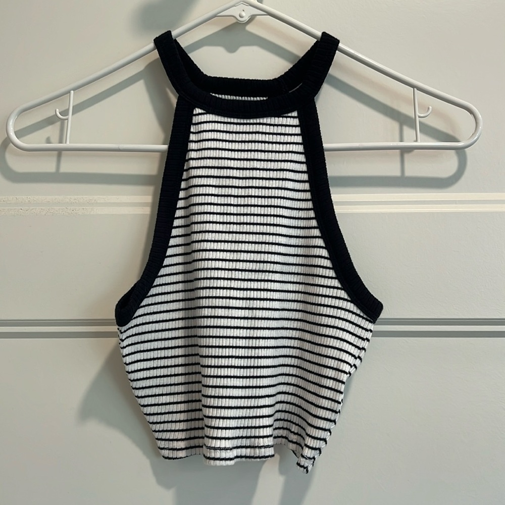 Stripped crop top